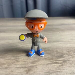 Blippi Kideo Mini 2.75" Posable Action Figure‎ With Flashlight